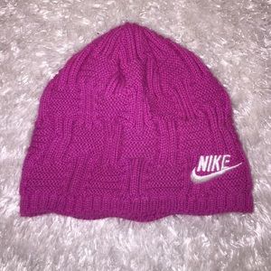 Nike Magenta Beanie